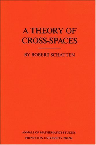 Cover for Robert Schatten · A Theory of Cross-Spaces. (AM-26), Volume 26 - Annals of Mathematics Studies (Paperback Bog) (1985)