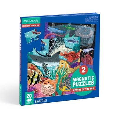 Cover for Mudpuppy · Depths of the Seas Magnetic Puzzle (SPILL) (2023)