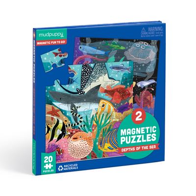 Depths of the Seas Magnetic Puzzle - Mudpuppy - Board game - Galison - 9780735378964 - July 20, 2023