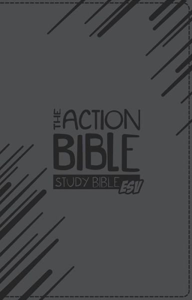 Cover for Cook David C · Action Bible Study Bible-ESV (Läderbok) [Lea edition] (2015)