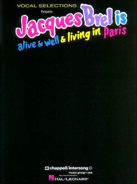 Cover for Jacques Brel · Jacques Brel Is Alive and Well (Paperback Book) (1981)