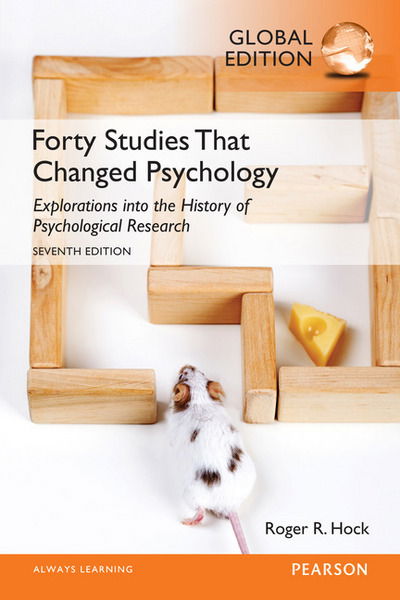 Cover for Roger Hock · Forty Studies that Changed Psychology, Global Edition (Paperback Bog) (2014)