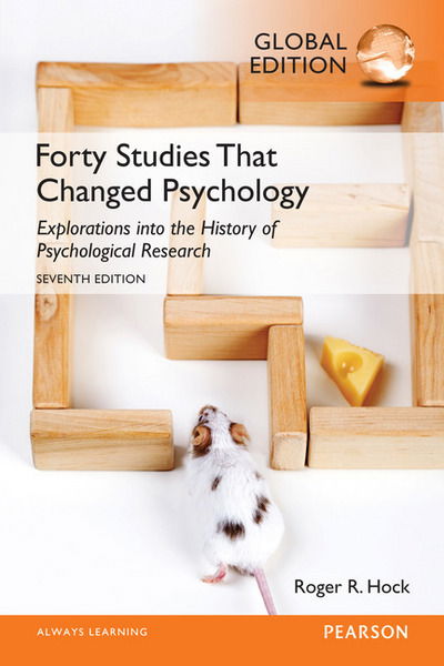 Cover for Roger Hock · Forty Studies that Changed Psychology, Global Edition (Pocketbok) (2014)