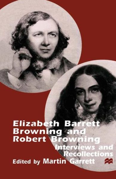 Cover for Na Na · Elizabeth Barrett Browning and Robert B (Bok) [Softcover Reprint of the Original 1st Ed. 2000 edition] (2014)