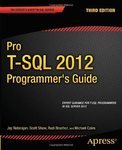Cover for Michael Coles · Pro T-sql 2012 Programmer's Guide (Taschenbuch) [3rd Ed. 2012 edition] (2012)