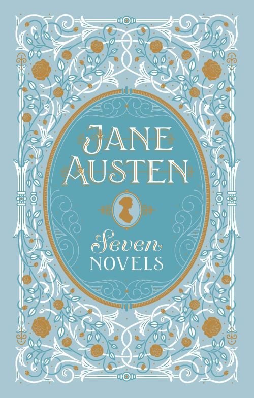 Cover for Jane Austen · Jane Austen (Barnes &amp; Noble Collectible Classics: Omnibus Edition): Seven Novels - Barnes &amp; Noble Leatherbound Classic Collection (Hardcover Book) [Revised, Bonded Leather edition] (2018)