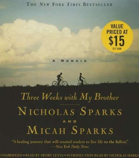 Cover for Nicholas Sparks · Three Weeks with My Brother (Audiobook (CD)) (2015)