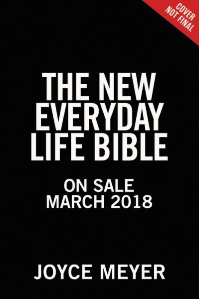 Cover for Joyce Meyer · The Everyday Life Bible (Fashion Edition: Pink Imitation Leather): The Power of God's Word for Everyday Living (Hardcover bog) (2018)