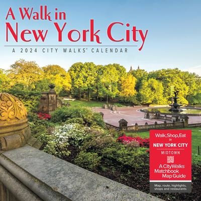 Cover for Willow Creek Press · A Walk in New York City 2024 12 X 12 Wall Calendar (Calendar) (2023)