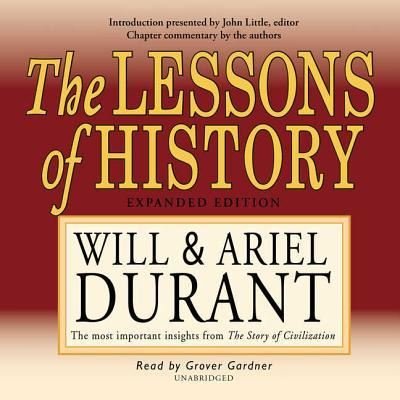 Cover for Will Durant · The Lessons of History (CD) [2nd edition] (2004)