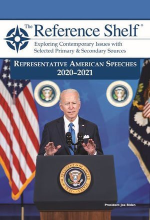 Cover for HW Wilson · Reference Shelf: Representative American Speeches, 2021-22 - Reference Shelf (Paperback Book) (2022)