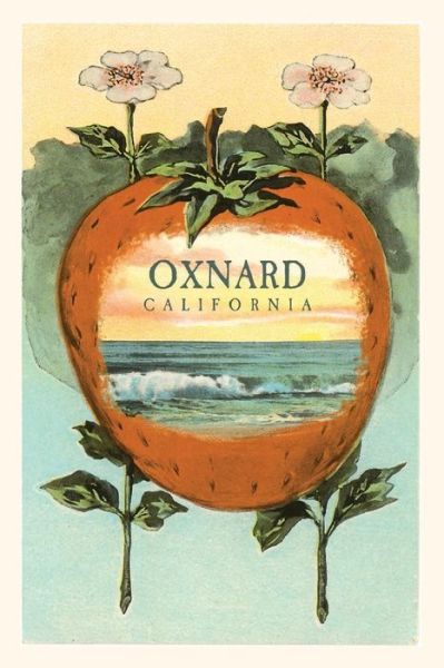 Cover for Found Image Press · The Vintage Journal Strawberry with Ocean Scene Inside, Oxnard, California (Paperback Book) (2022)