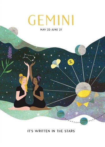 Cover for Astrology: Gemini - It's Written in the Stars (Hardcover Book) (2019)