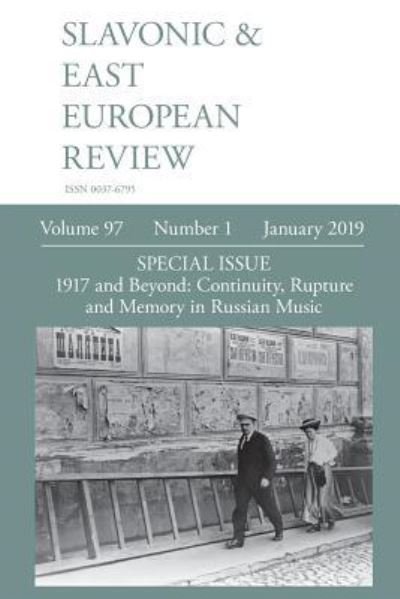 Slavonic & East European Review (97 - Martyn Rady - Books - Modern Humanities Research Association - 9781781888964 - January 14, 2019