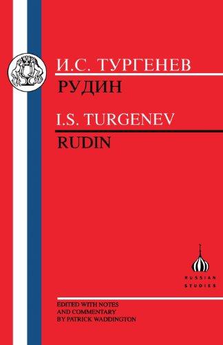 Rudin - Russian Texts - Ivan Turgenev - Books - Bloomsbury Publishing PLC - 9781853992964 - 1998