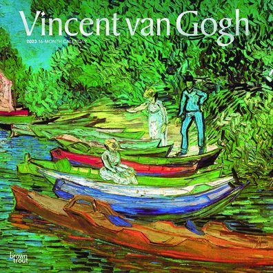 Cover for Browntrout · Vincent Van Gogh 2023 Square Foil (Calendar) (2022)