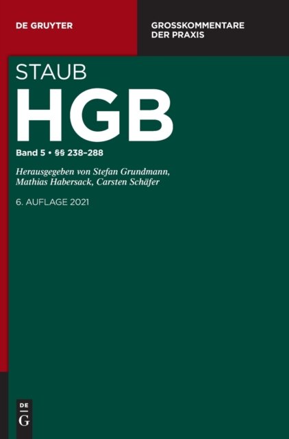 Cover for Moritz Pöschke · §§ 238-288 (Book) (2021)