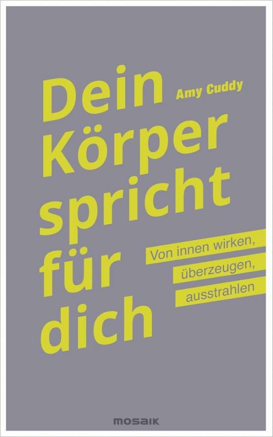 Cover for Cuddy · Dein Körper spricht für dich (Book)