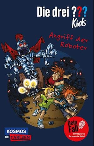 Cover for Boris Pfeiffer · Die drei ??? Kids Dein Fall: Angriff der Roboter (Bog) (2023)