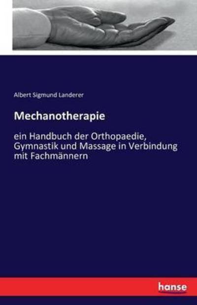 Cover for Landerer · Mechanotherapie (Book) (2016)