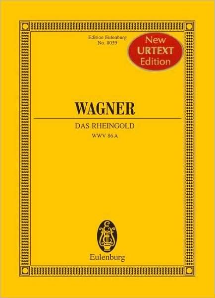 Cover for Richard Wagner · Das Rheingold Wwv 86 a (Hardcover Book)