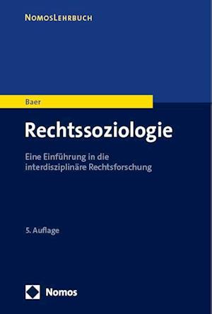 Cover for Susanne Baer · Rechtssoziologie (Book) (2022)