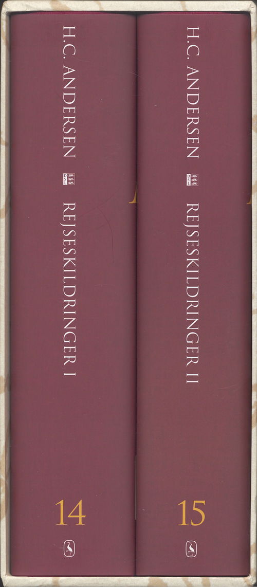 Cover for H.C. Andersen · Andersen: Rejseskildringer I-II (Bound Book) [1er édition] [Indbundet] (2006)