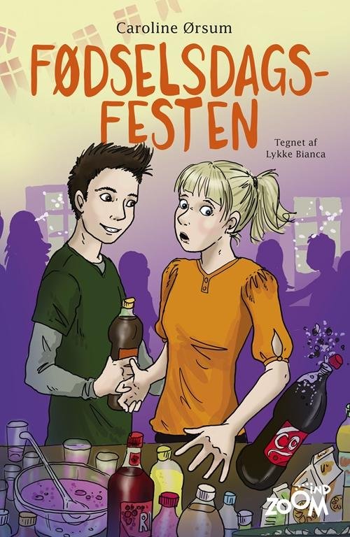 Cover for Caroline Ørsum · Zoom Ind: Fødselsdagsfesten (Hæftet bog) [1. udgave] (2016)