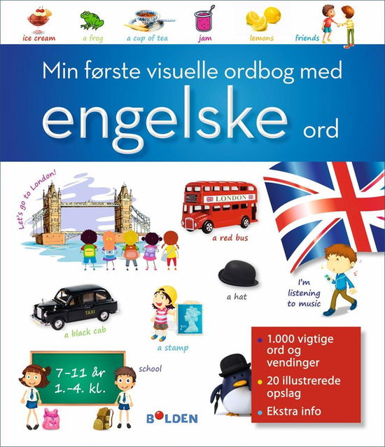 Min første visuelle ordbog med engelske ord -  - Bøger - Forlaget Bolden - 9788771064964 - 1. maj 2015