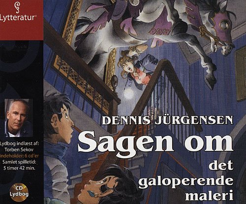Cover for Dennis Jürgensen · Sagen om det galoperende maleri (Bog) [CD] (2008)