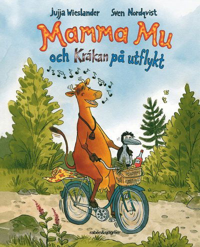 Mamma Mu och Kråkan på utflykt - Jujja Wieslander - Livros - Rabén & Sjögren - 9789129738964 - 10 de outubro de 2022