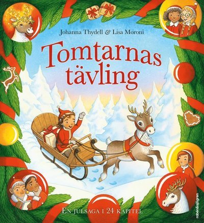 Cover for Johanna Thydell · Tomtarnas tävling (Inbunden Bok) (2023)