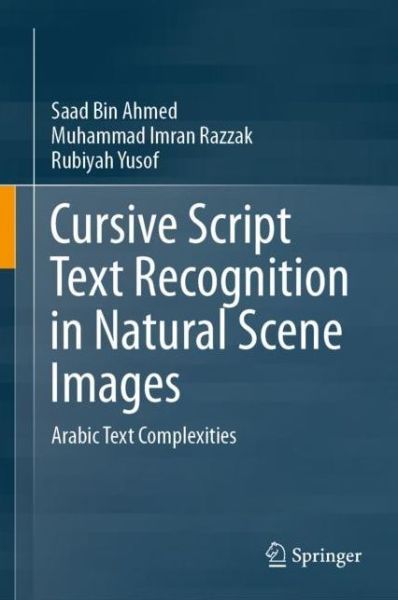 Cover for Ahmed · Cursive Script Text Recognition in Natural Scene Images (Book) [1st ed. 2020 edition] (2020)