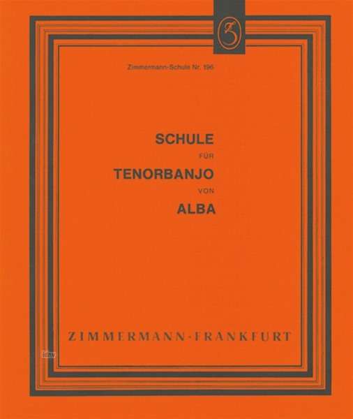 Schule für Tenor-Banjo (4s.ZM80196 - Alba - Books -  - 9790010801964 - 