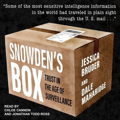 Cover for Dale Maharidge · Snowden's Box (CD) (2020)