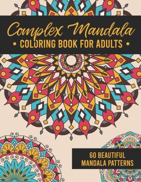 Cover for Aesthetic Coloring Books · Complex Mandala Coloring Book for Adults (Pocketbok) (2020)