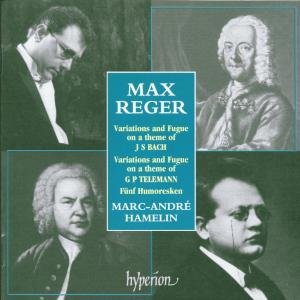 Cover for Marcandre Hamelin · Reger Piano Music (CD) (1999)
