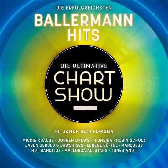 Cover for Die Ultimative Chartshow-ballermannhits (50 Jahre) (CD) (2022)