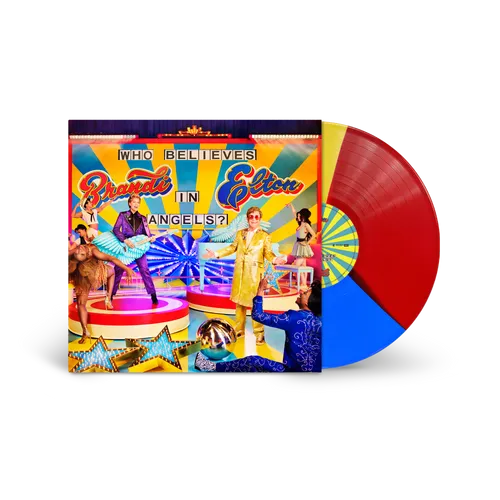 Elton John & Brandi Carlile · Who Believes in Angels? (LP) [Limited Red, Blue & Yellow Vinyl edition] (2025)