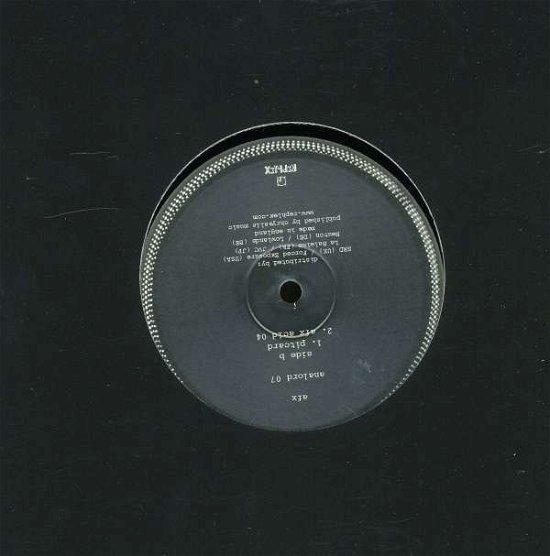 Cover for Afx · Analord 07 (12&quot;) (2005)