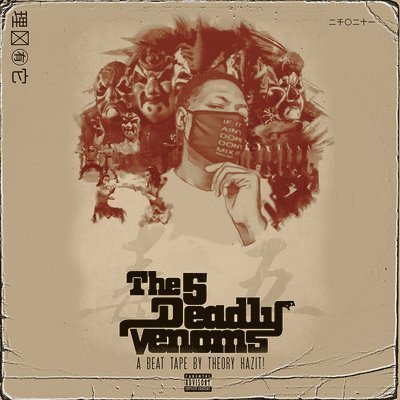 Cover for Theory Hazit · 5 Deadly Weapons (7&quot;) (2022)
