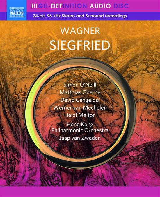 Cover for R. Wagner · Siegfied (Blu-ray) (2017)