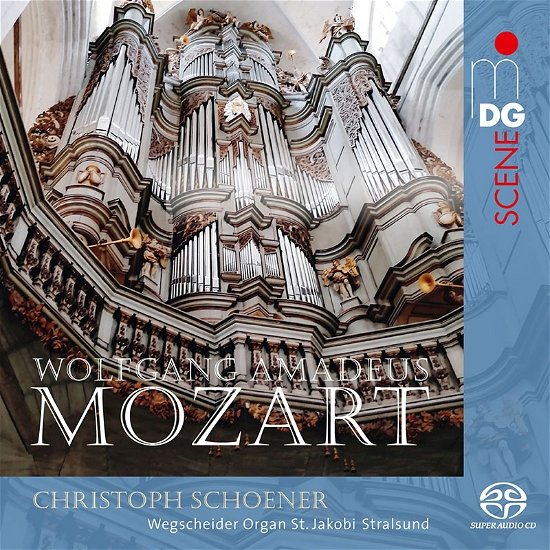 Cover for Christoph Schoener · Mozart on the Organ (CD) (2023)