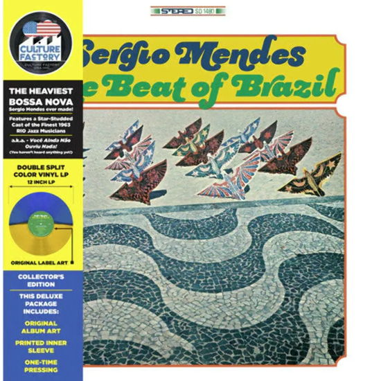 The Beat of Brazil (Yellow / Blue Bicolour Vinyl) - Sergio Mendes - Music - CULTURE FACTORY - 0819514011965 - September 4, 2020