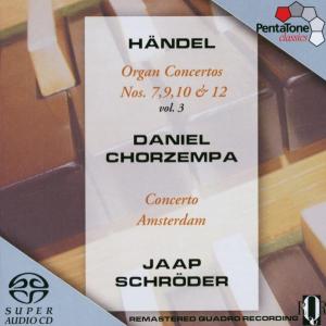 Cover for Daniel Chorzempa  Jaap Schr · Handel Orgelkonzerte (CD) (2003)