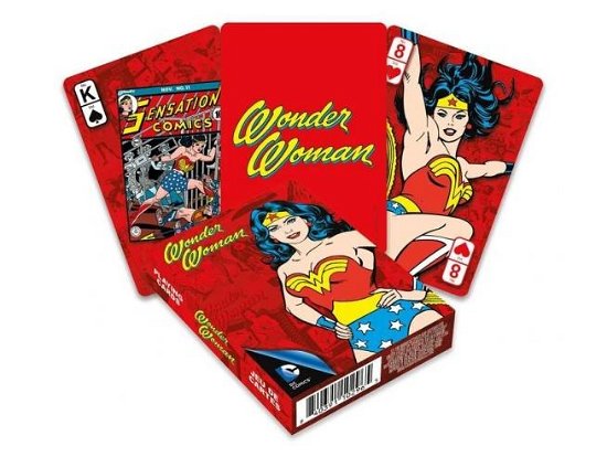Cover for Dc Comics: Comics: · Dc Comics: Comics:- Retro Wonder Woman Playing Cards (Legetøj)