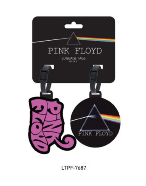 Pink Floyd Silicone Luggage Tags - Pink Floyd - Outro - PINK FLOYD - 0881738160965 - 2 de setembro de 2024