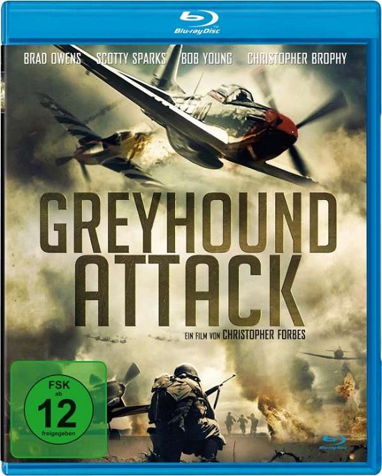 Cover for Brad Owens · Greyhound Attack (Blu-ray) (2019)