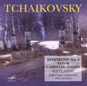 Symphonie Nr.4 - Peter Iljitsch Tschaikowsky (1840-1893) - Musiikki - NGL MELODIYA - 4600317001965 - maanantai 16. joulukuuta 2013