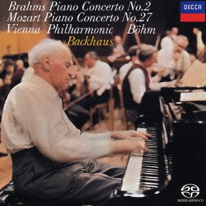 Cover for Brahms / Mozart · Piano Concerto (SACD) (2005)